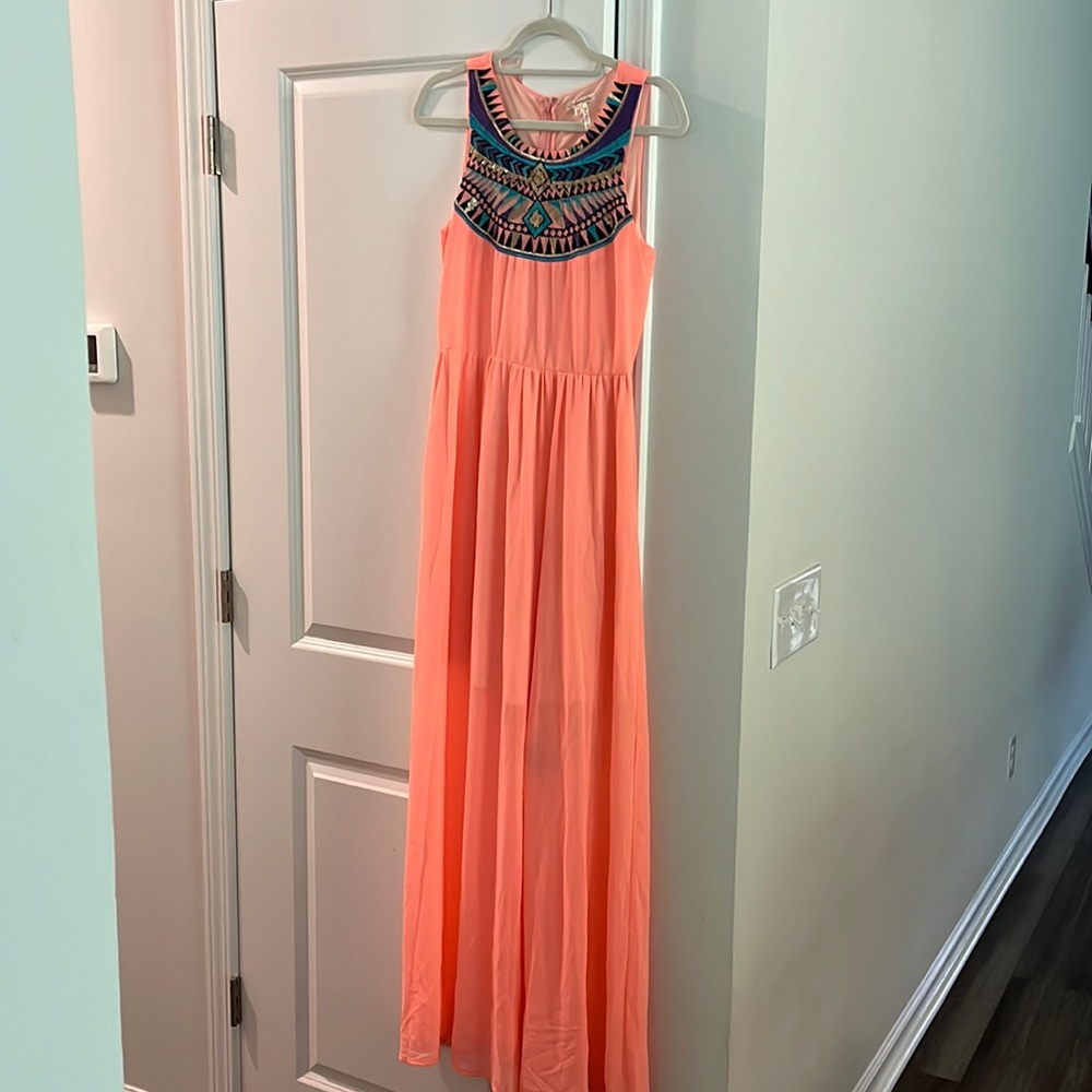 Bright Pink Maxi Dress